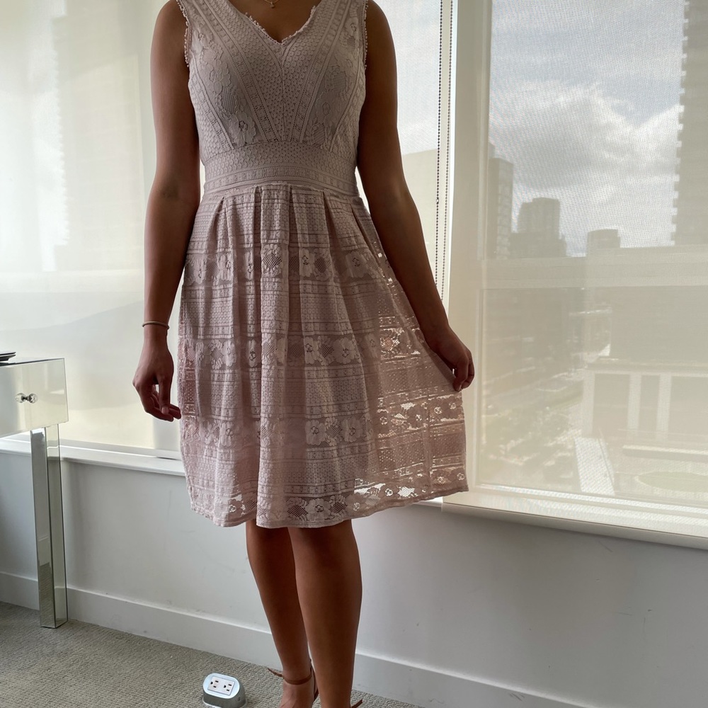 Pastel pink dress from Hudson Bay size L